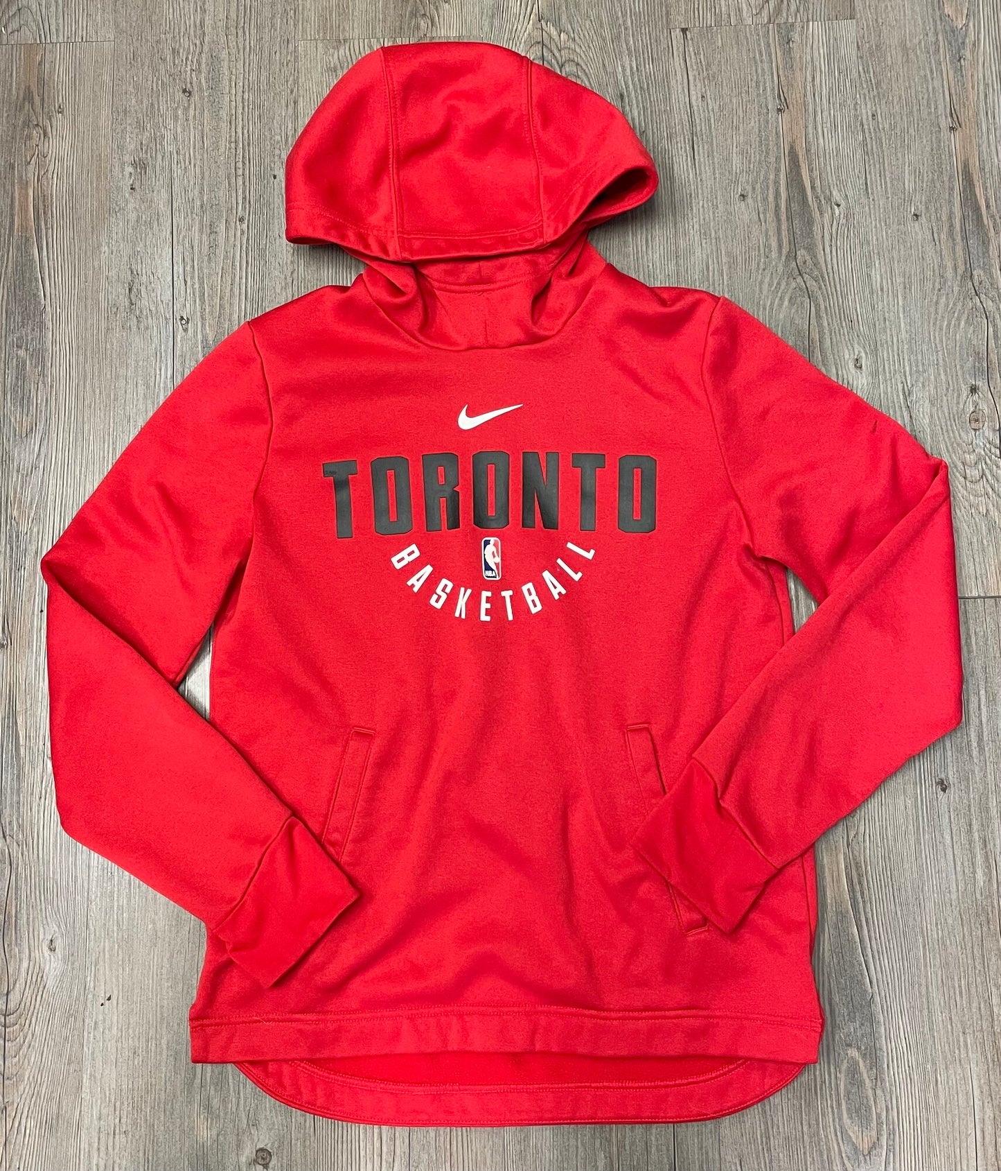 Red  Toronto Basketball Hoodie, 12-14Y