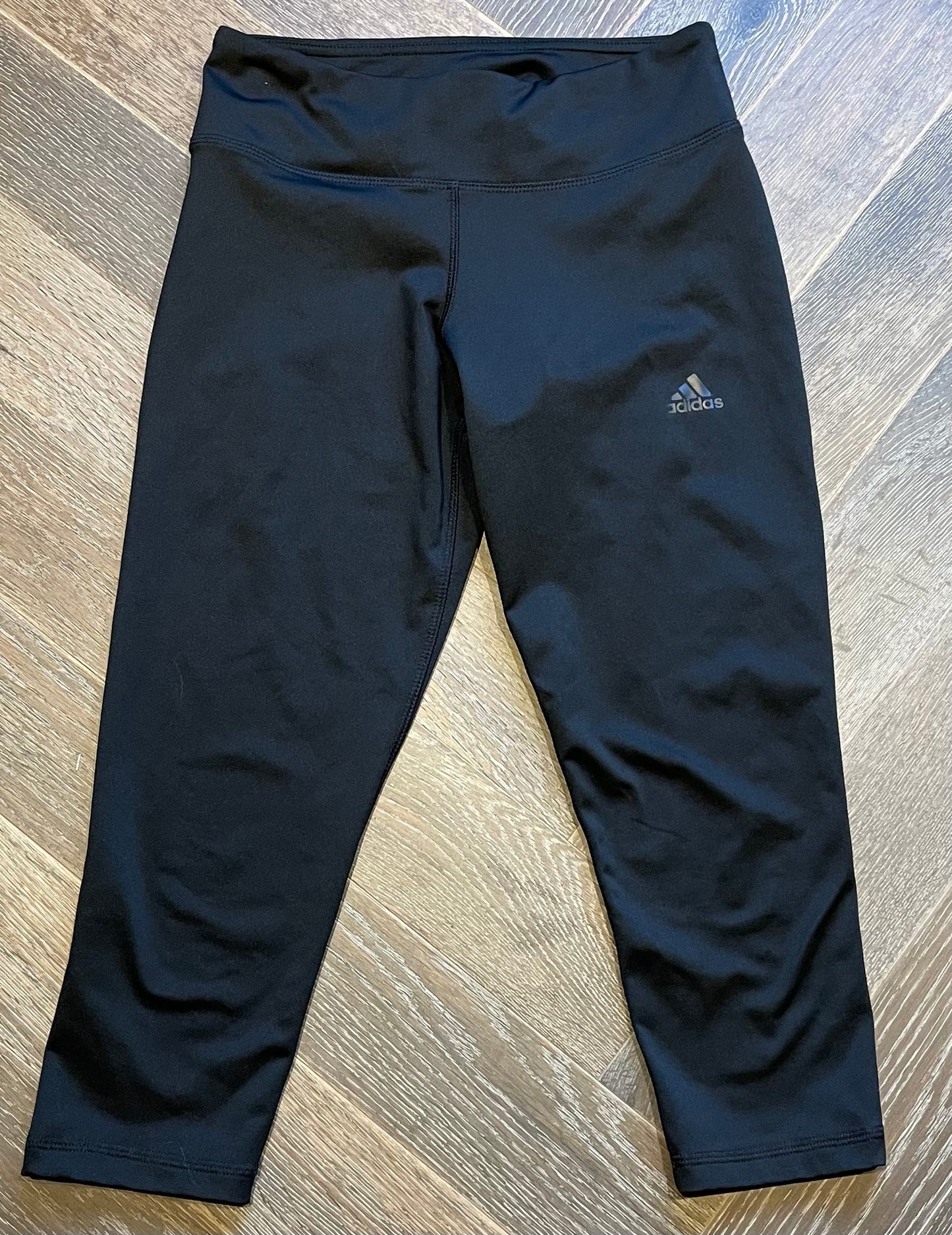 Black  Adidas Capri Active Leggi, 14Y+