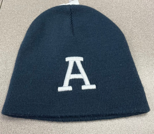 Navy  Knit Hat, 4-6Y