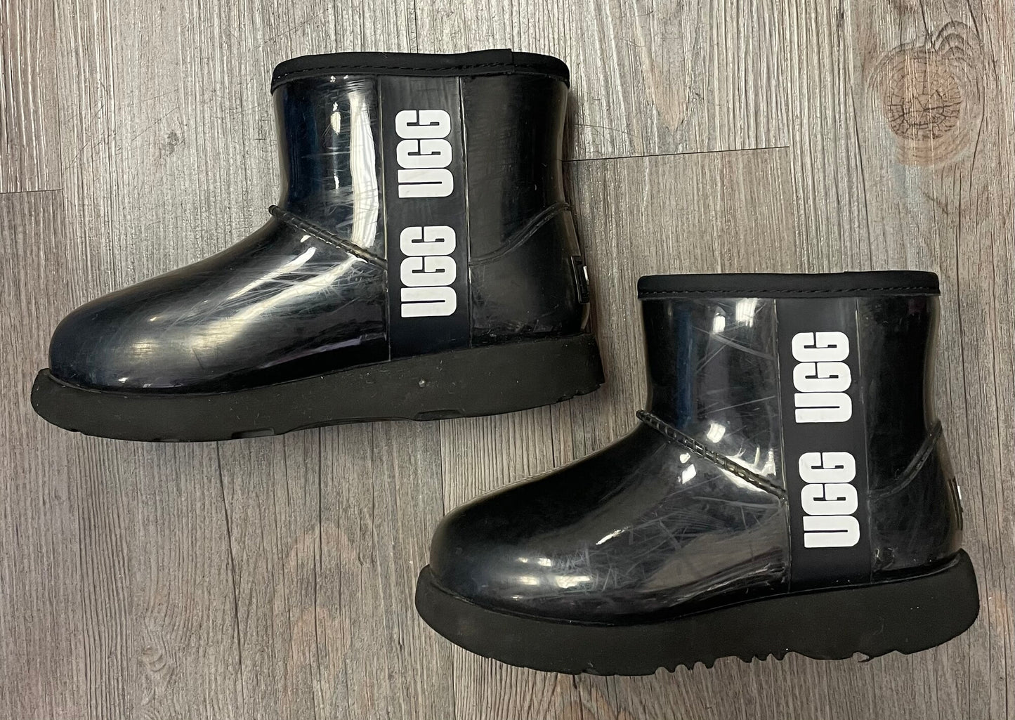 Black  Ugg Classic Clear Boots, 11Y