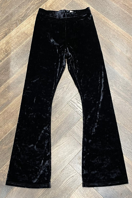 Black  Old Navy Velvet Legging, 10-12Y