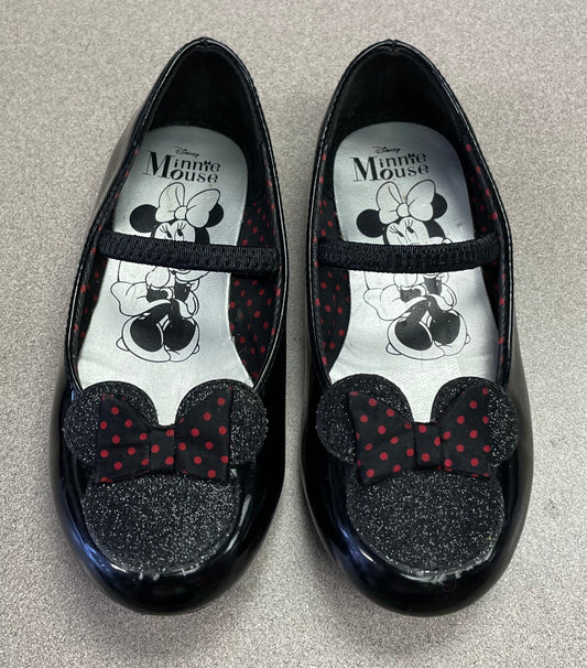 Black  Minnie Mouse Shoes, 8.5T
