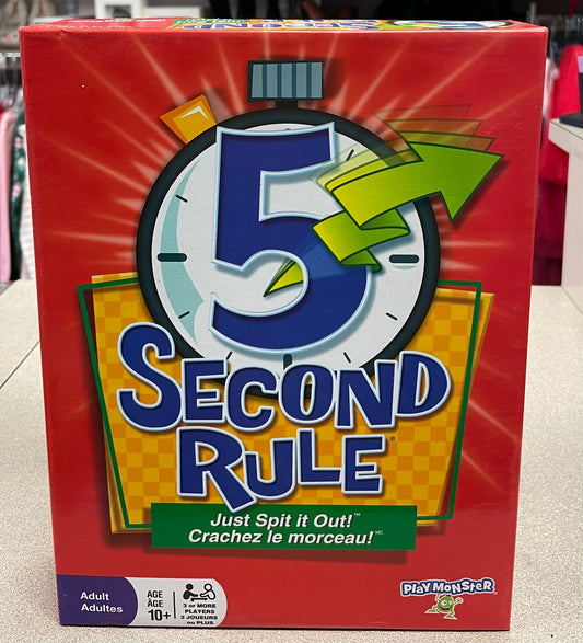 Multi  5 Second Rule Game, Pre-owned