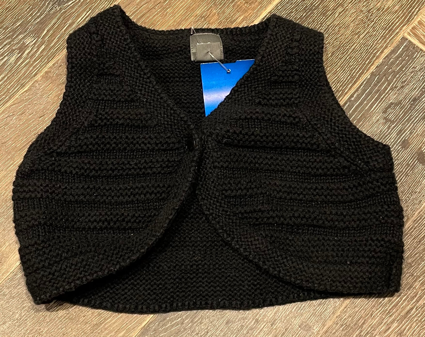 Black  Gap Knit Vest, 12-18M