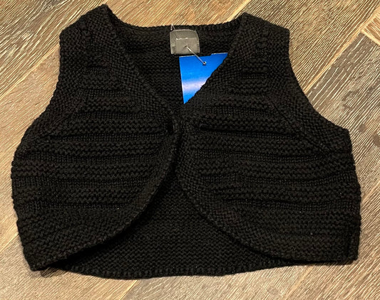 Black  Gap Knit Vest, 12-18M
