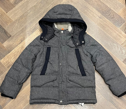 Grey  Zara 2 In 1 Coat, 7-8Y