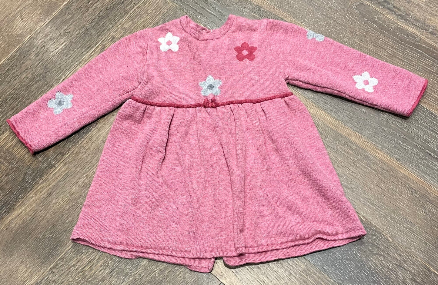 Pink  Mayoral Lined Dress, 6-9M
