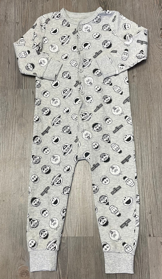 Grey  Arborist Pj Onesie, 2-3Y