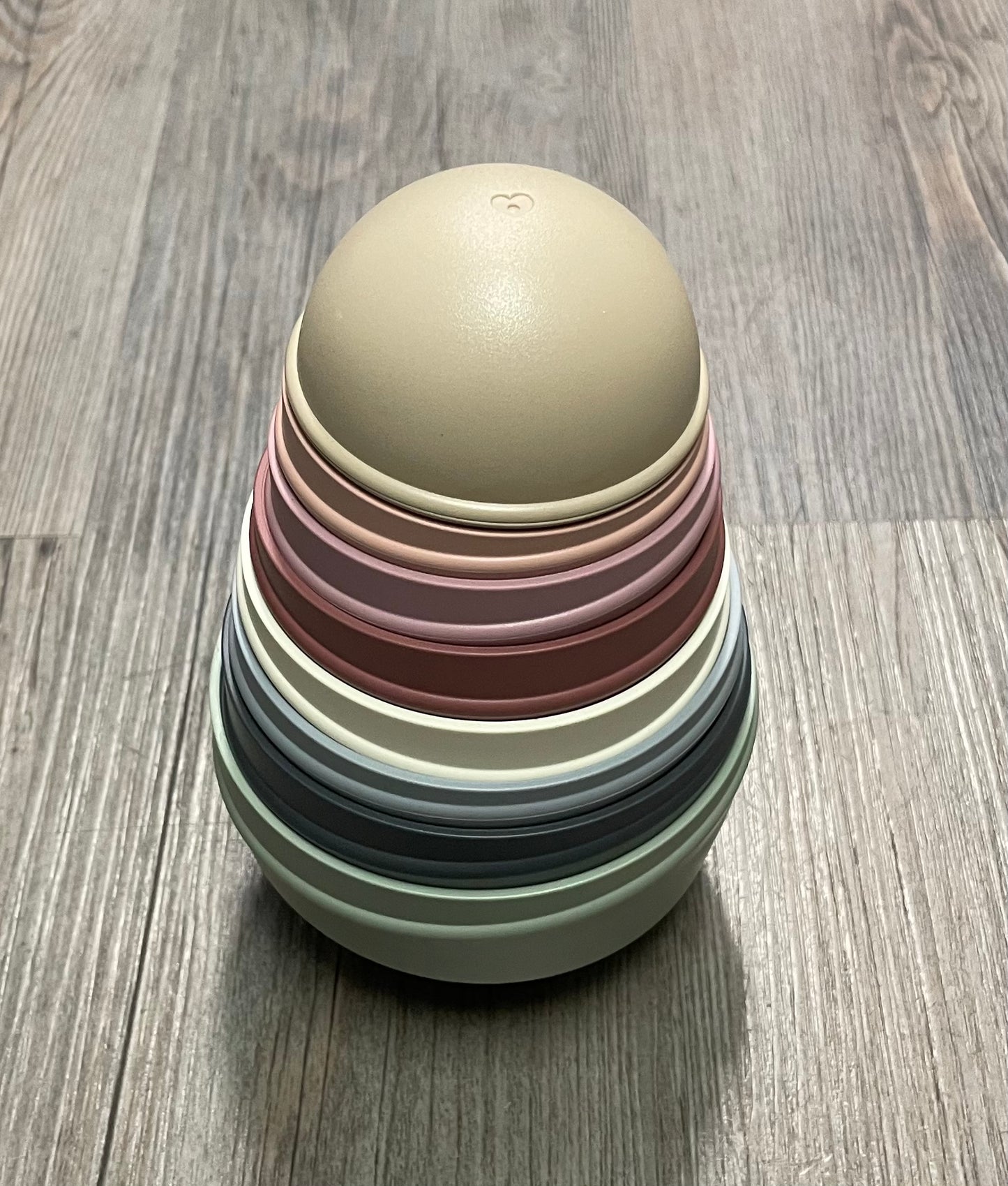 Multi  Bibs Wobbly Tower Stackin, Pre-owned