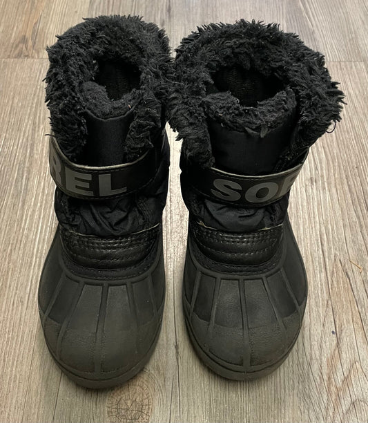 Black  Sorel Winter Boots, 10T
