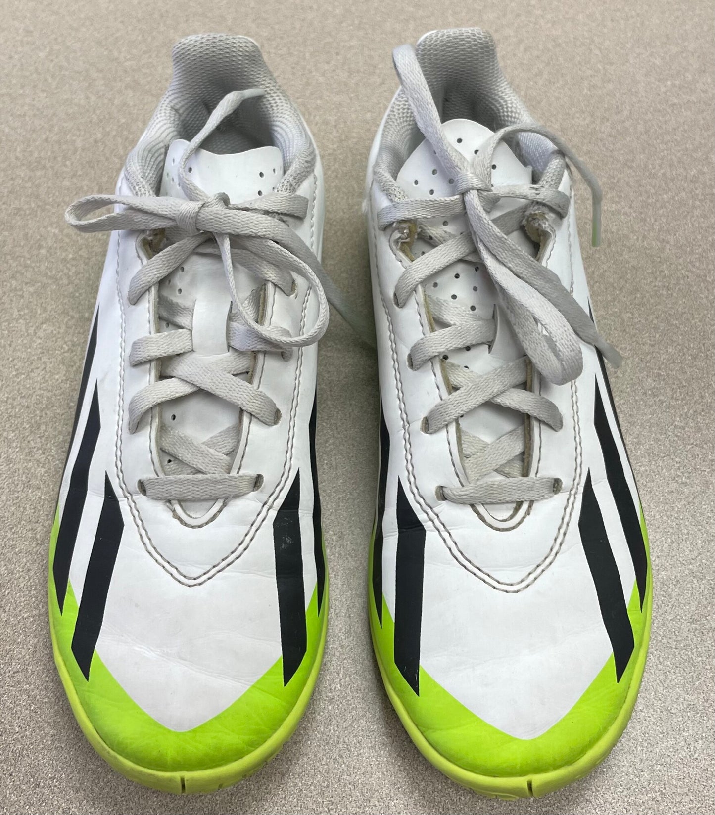 Multi  Adidas Indoor Cleats, 2Y