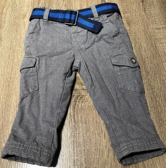 Grey  H&M Lined Pants, 4-6M