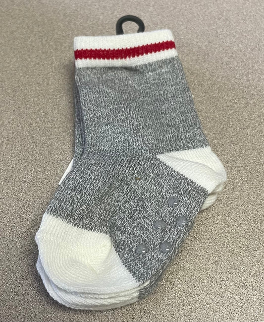 Grey  GN Toddler Boot Socks, 5-8 Shoe