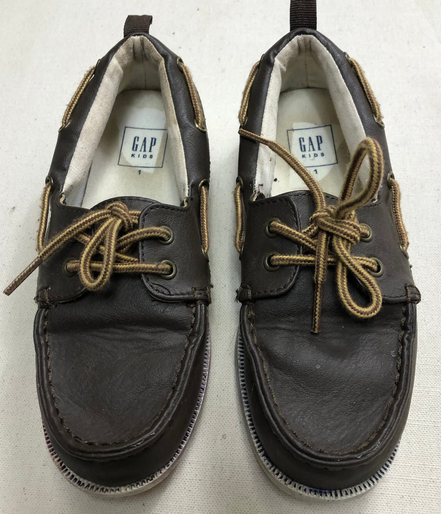 Brown  Gap Dock Shoes, 1Y