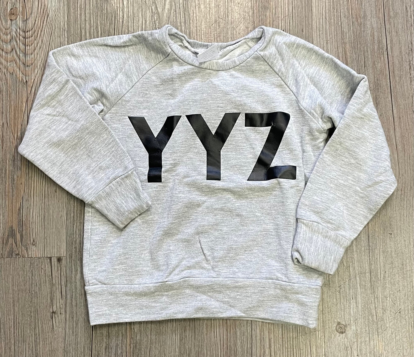 Grey  Posh & Cozy Sweatshirt, 3Y
