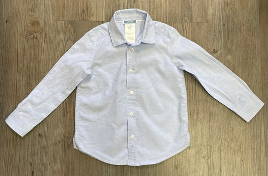 Blue  Jacadi Shirt, 3Y