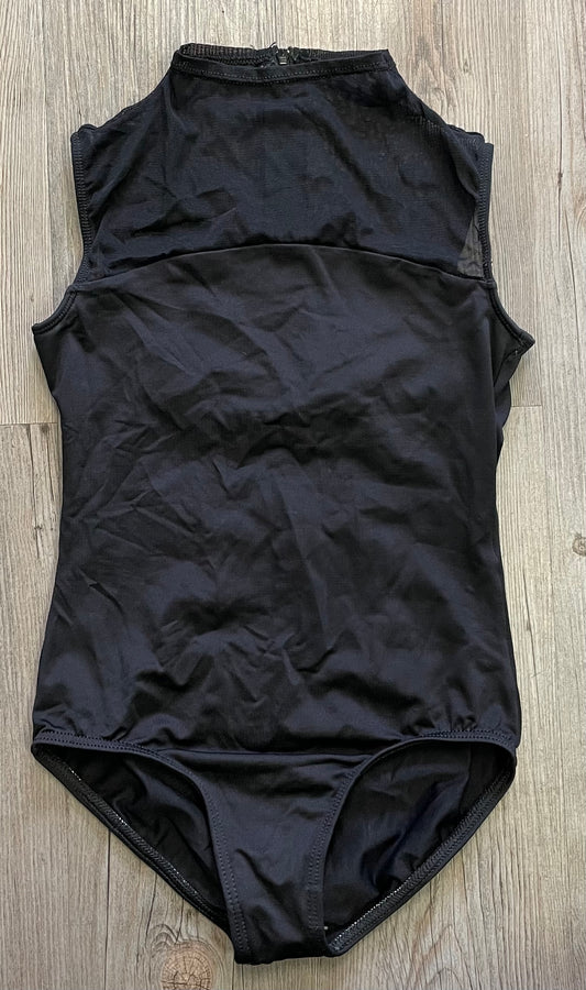 Black  Motionwear Leotard, 12-14Y