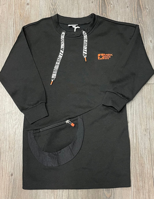 Black  MEK Dress, 7Y