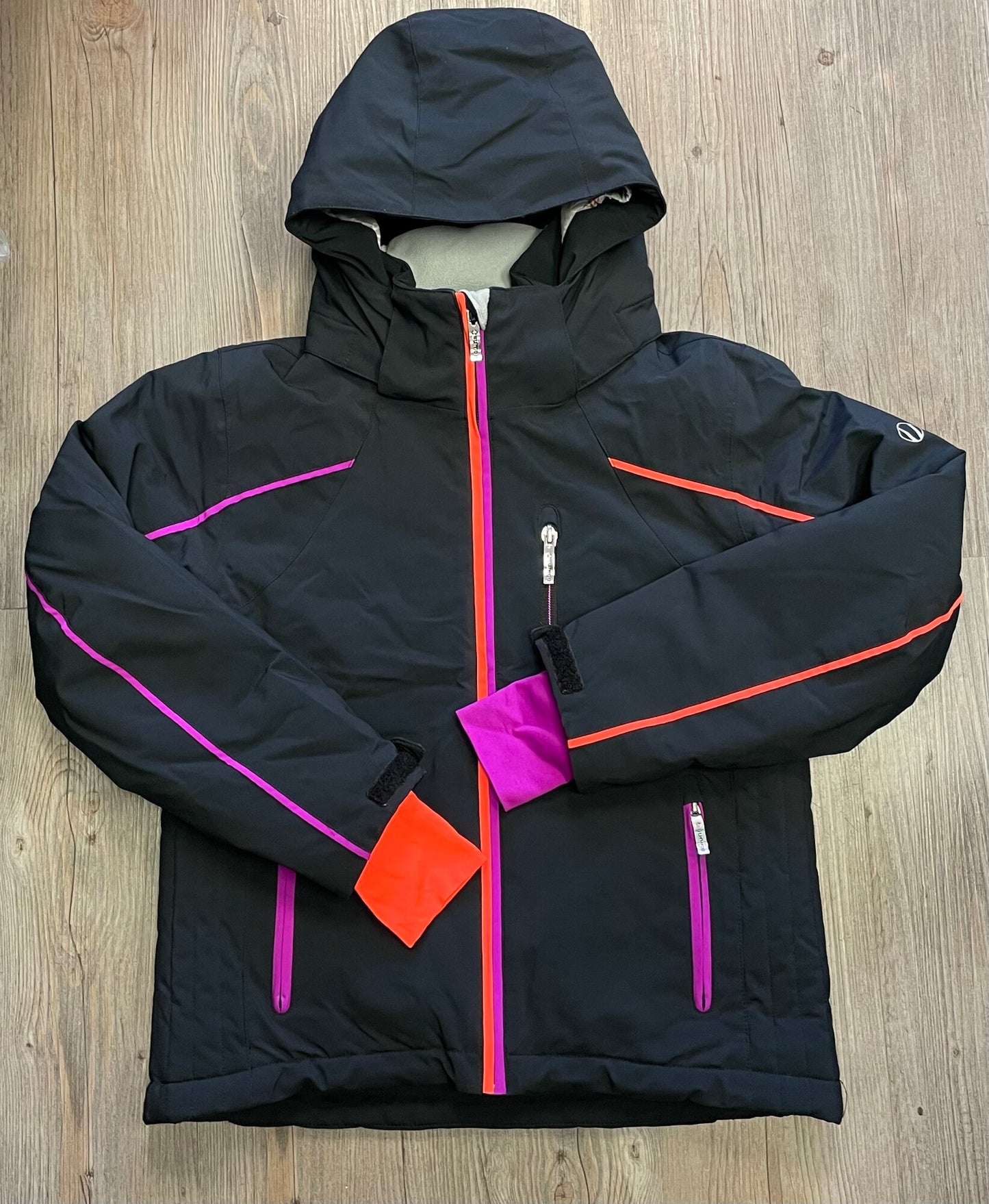 Black  Sunice Climaloft Ski Jack, 8Y