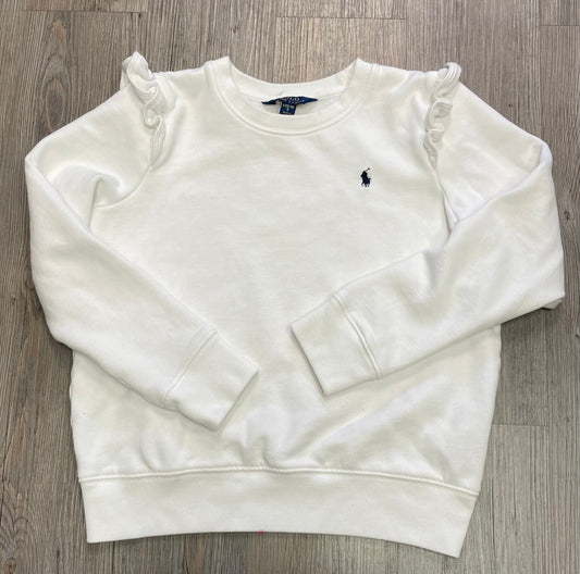 White  Ralph Lauren Sweatshirt, 12-14Y