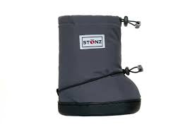 Grey  Stonz Booties - Grey, Medium