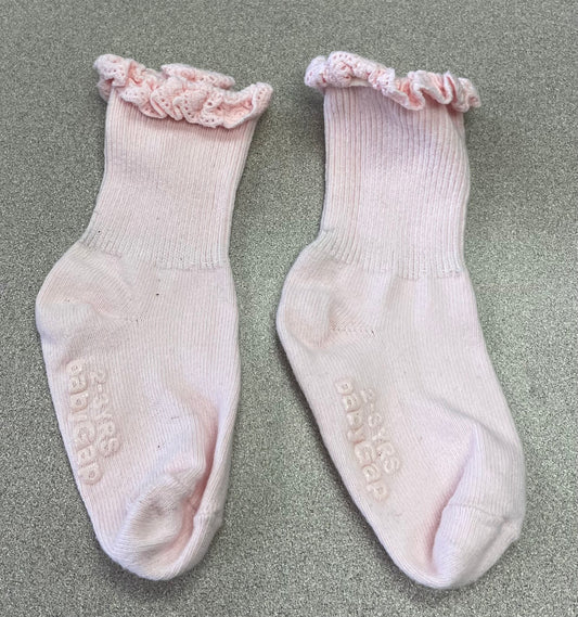 Pink  Baby Gap Socks, 2-3Y