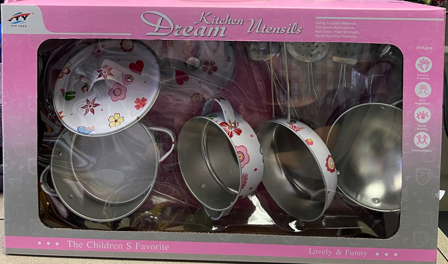 Pink  Dream Kitchen - Utensils, NEW