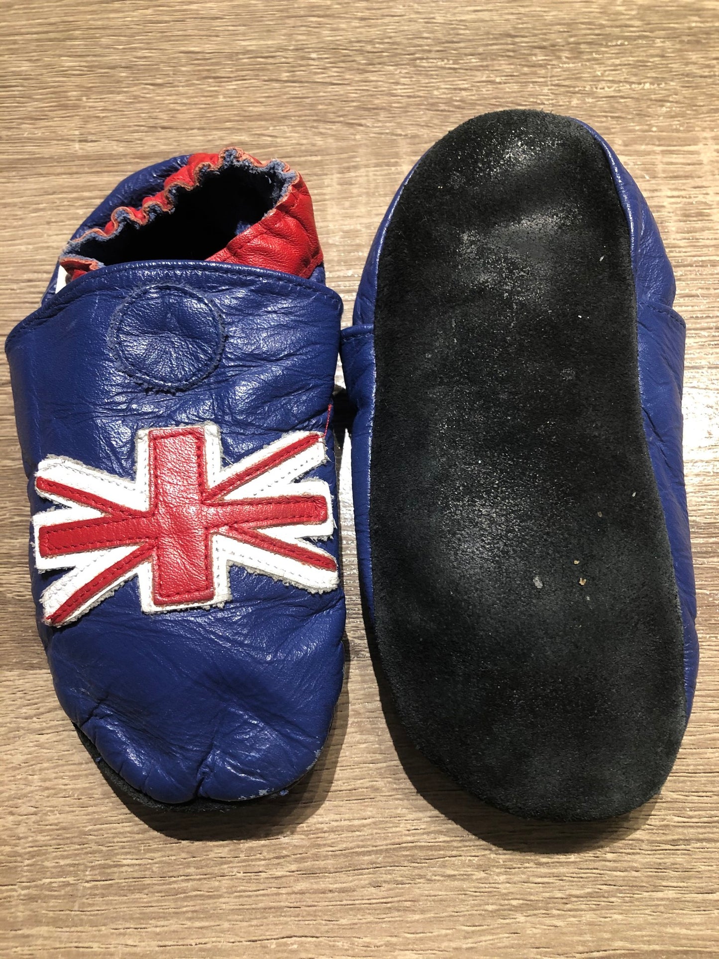 Blue  Robeez Shoes, 3-4Y