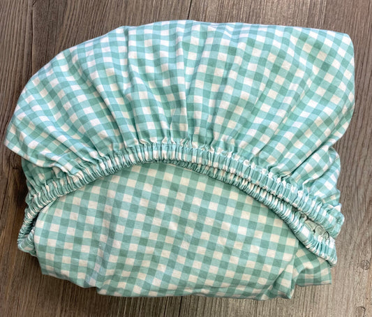 Teal  Babyletto Crib Sheet, Crib