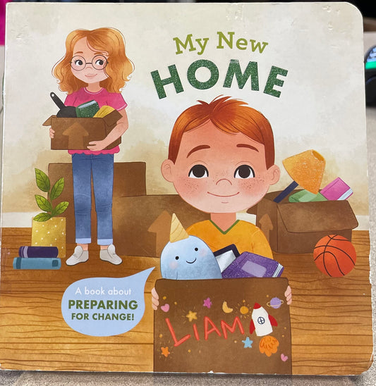 Multi  My New Home, Boardbook