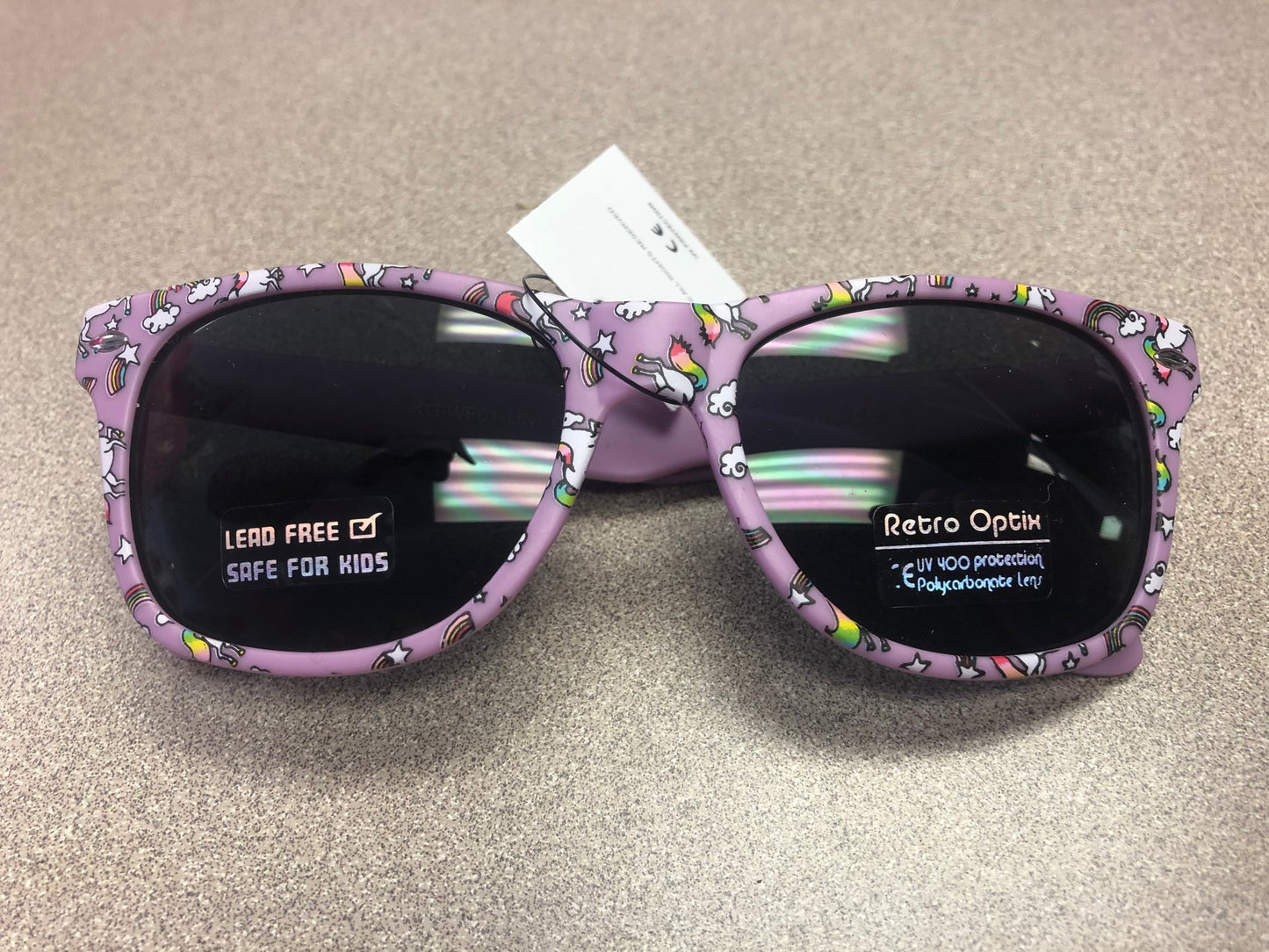 Purple  Unicorn Sunglasses, 3-7 Years