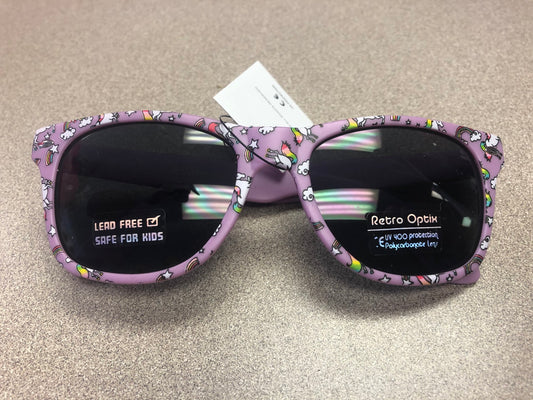 Purple  Unicorn Sunglasses, 3-7 Years