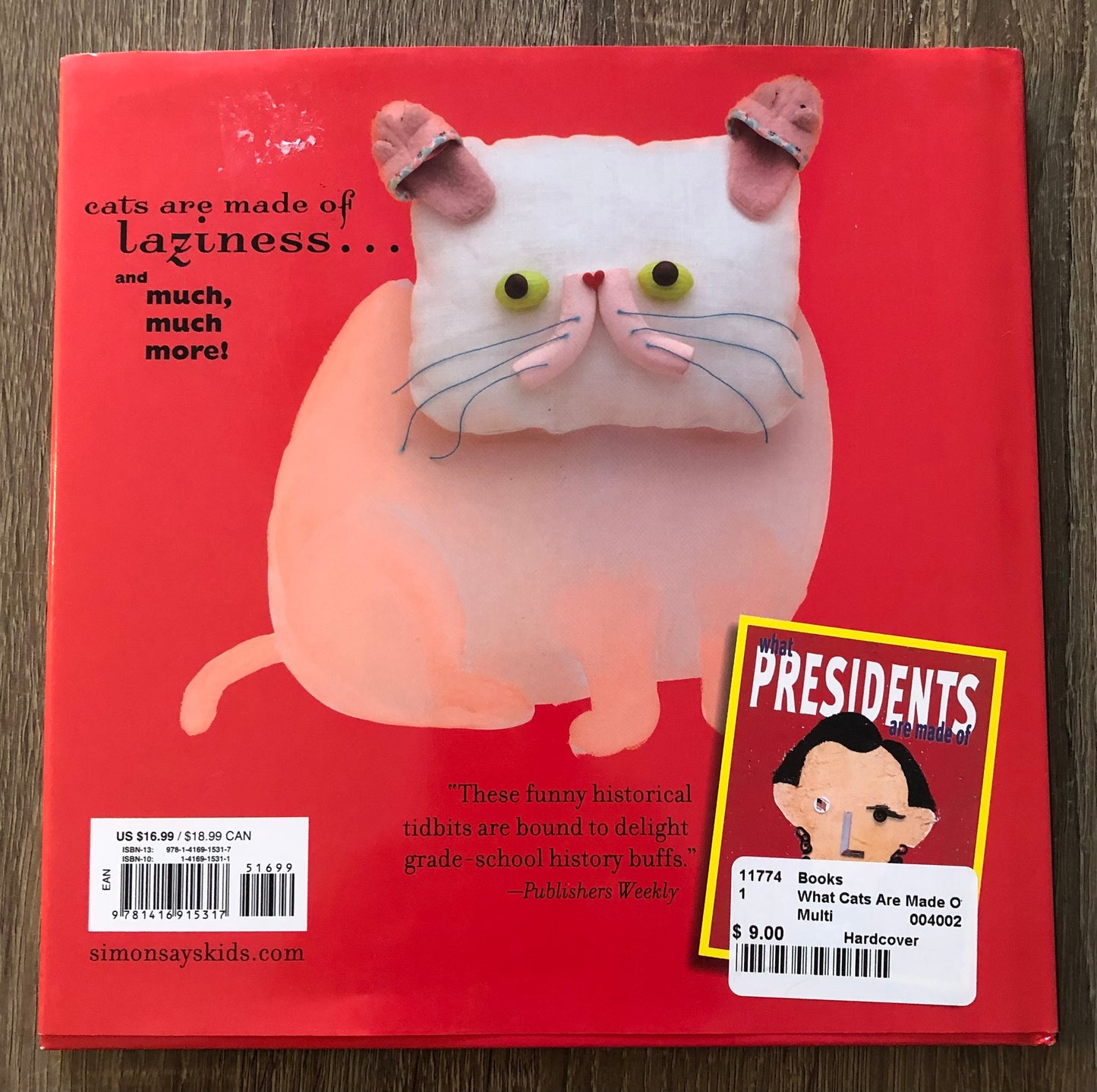 Multi  What Cats Are Made Of, Hardcover