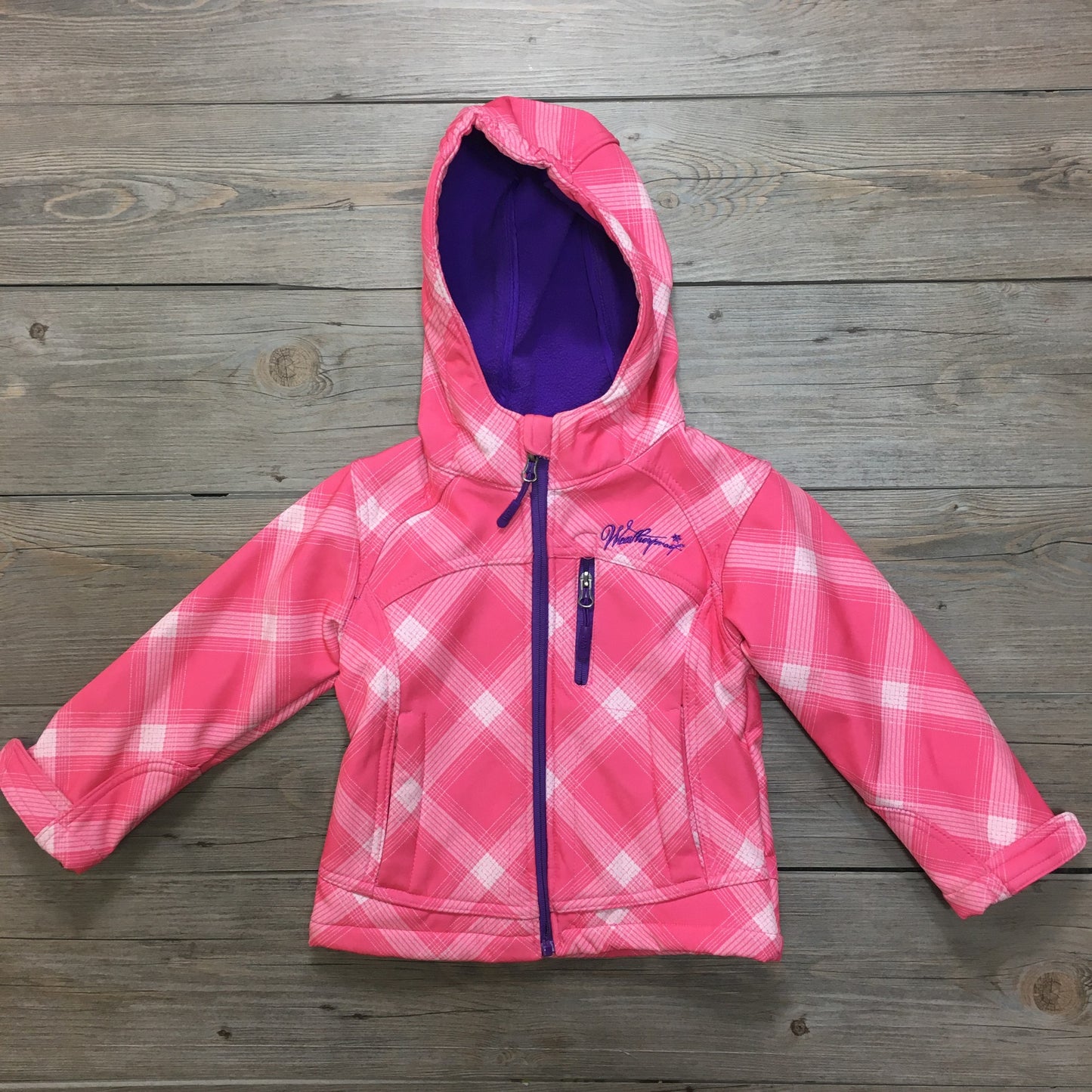 Pink  Weather Proof Jacket, 4Y