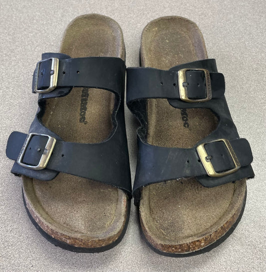 Black  Softmoc Slides, 1Y