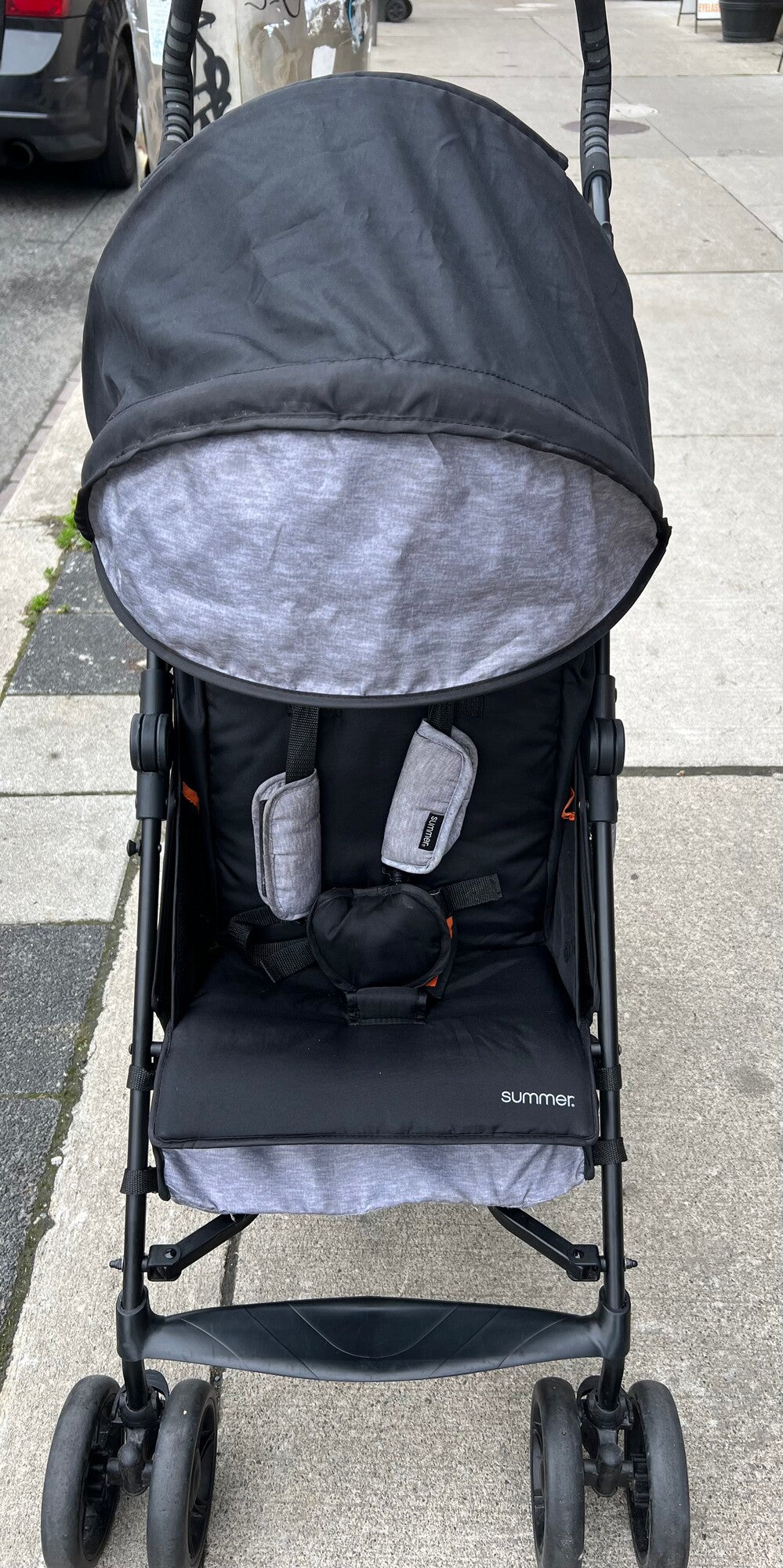 Black  Summer Infant 3D Tote, 50lbs Max