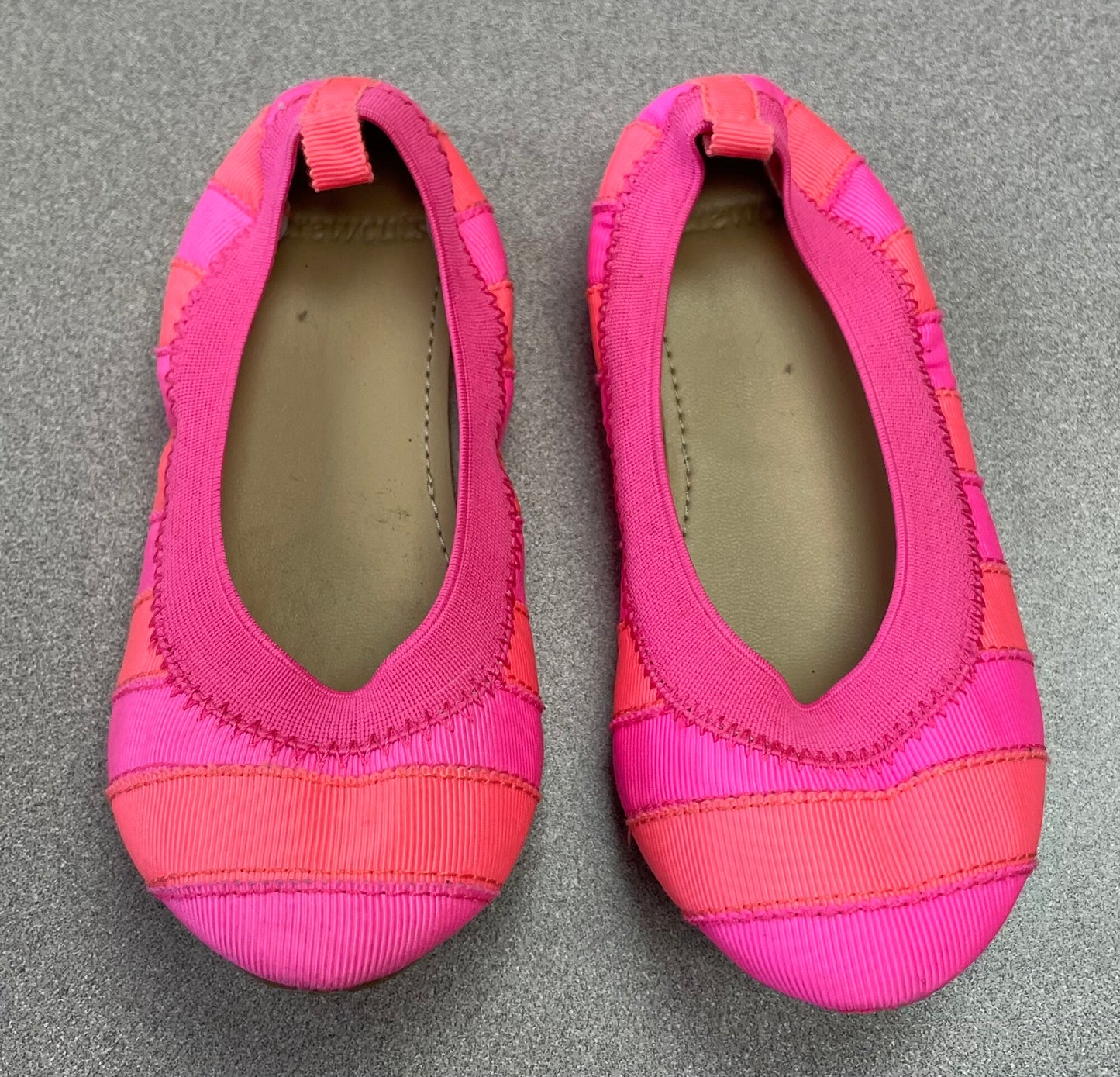 Pink/ora  Crewcuts Slip On Shoes, 10T