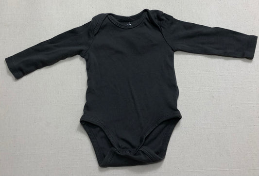 Grey  H&M Onesie, 2-4M