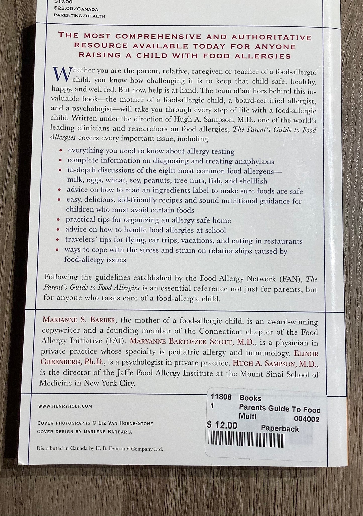 Multi  Parents Guide To Food, Paperback