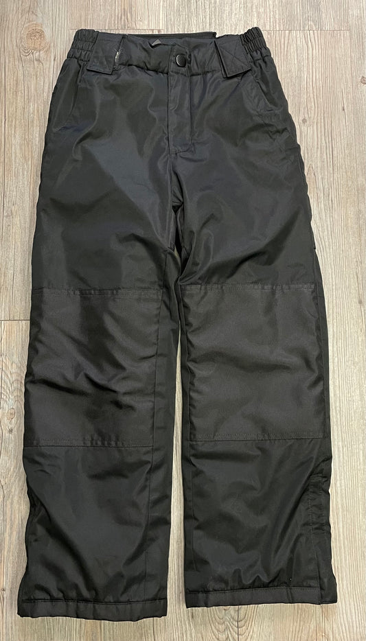 Black  Athletic Works Snow Pants, 7-8Y