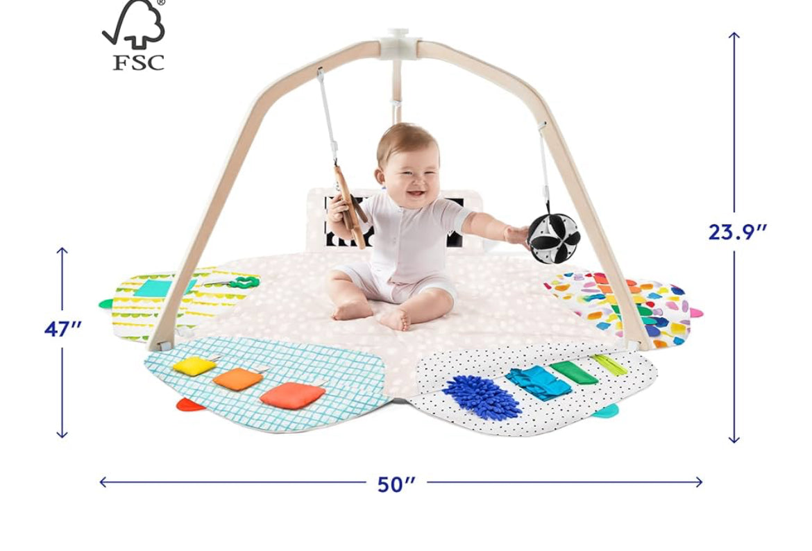 White  Lovevery Play Gym, 0M+