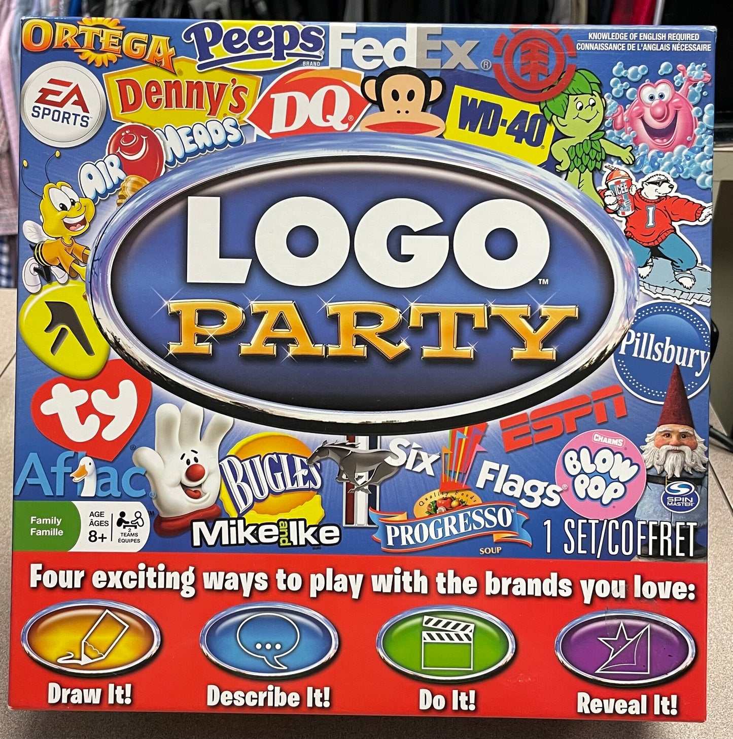 Multi  Logo Party Game, 8Y+