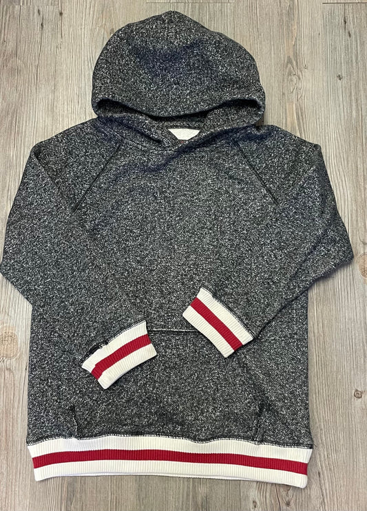 Black  Cabin Fever Pullover Hood, 10-12Y