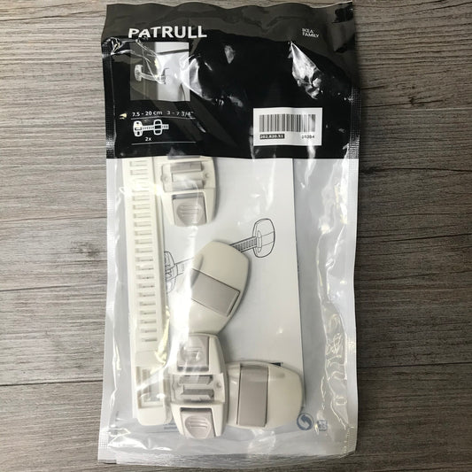 White/gr  Ikea Patrull Multi Latch, New