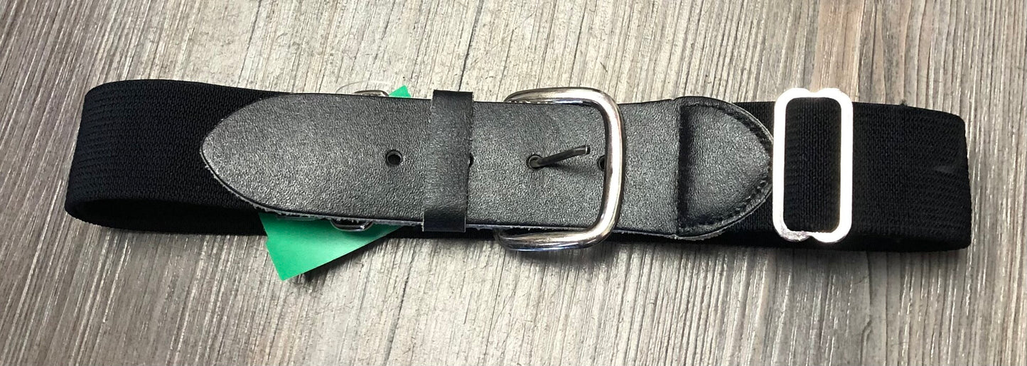 Black  Adjustable Baseball Belt, Toddler