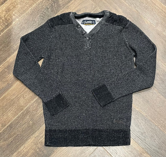 Black  Palomino Knit Sweater, 6-7Y