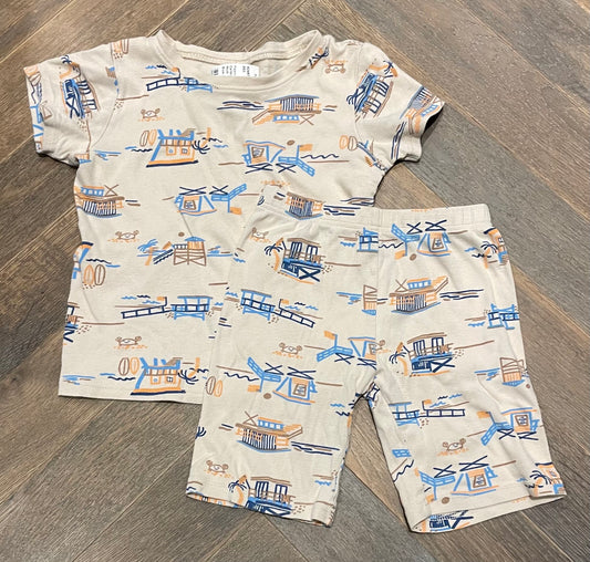 Multi  Carters Pj Set, 7Y