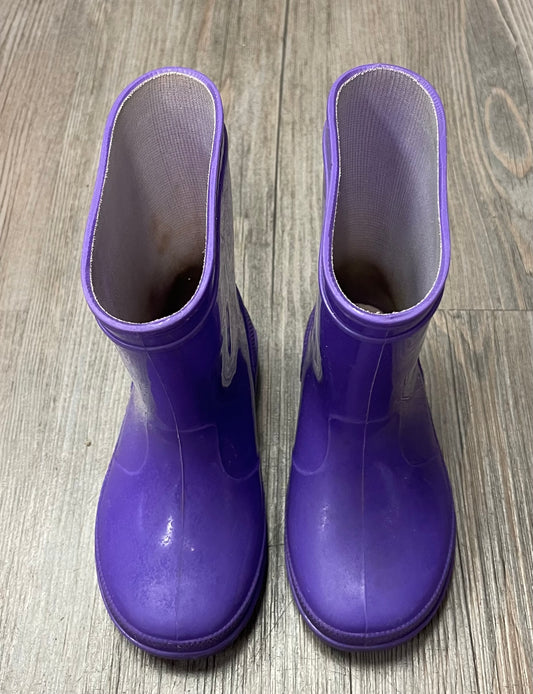 Purple  Dora Rain Boots, 6T