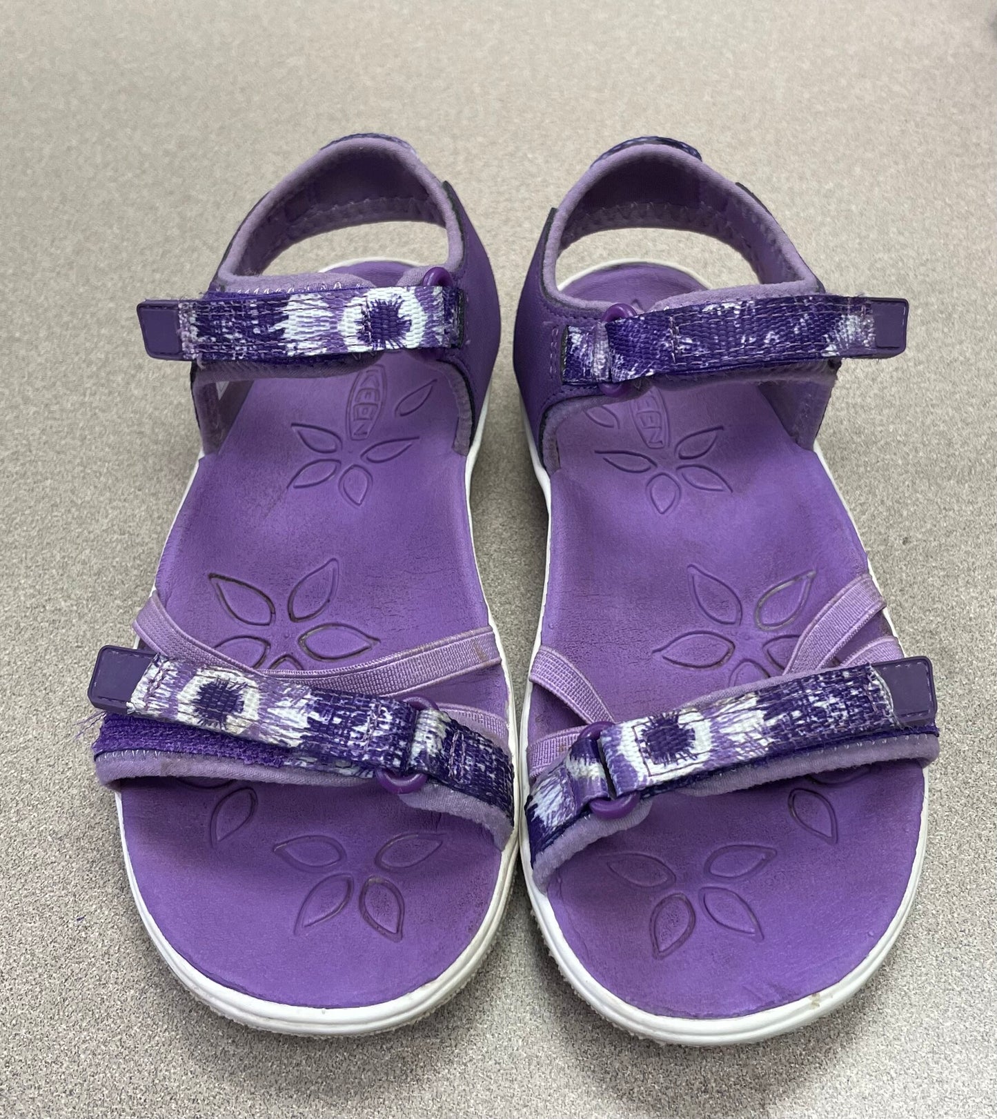 Purple  Keen Verano Sandals, 12Y