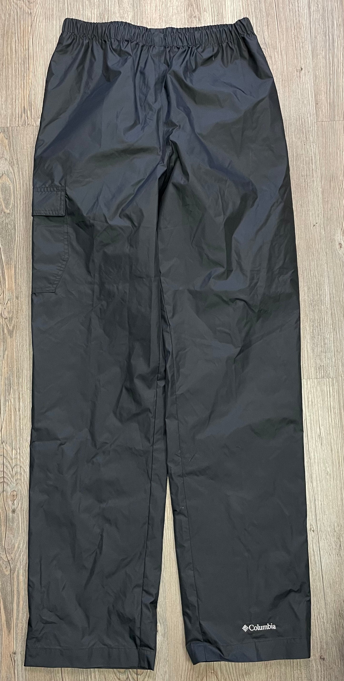 Black  Columbia Youth Rain Pants, 18-20Y